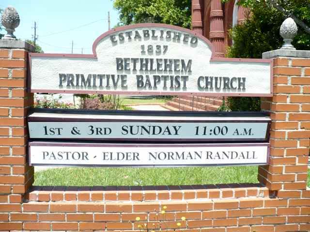 Bethlehem Primitive Baptist Church Macon Georgia By Primitive Baptist ...